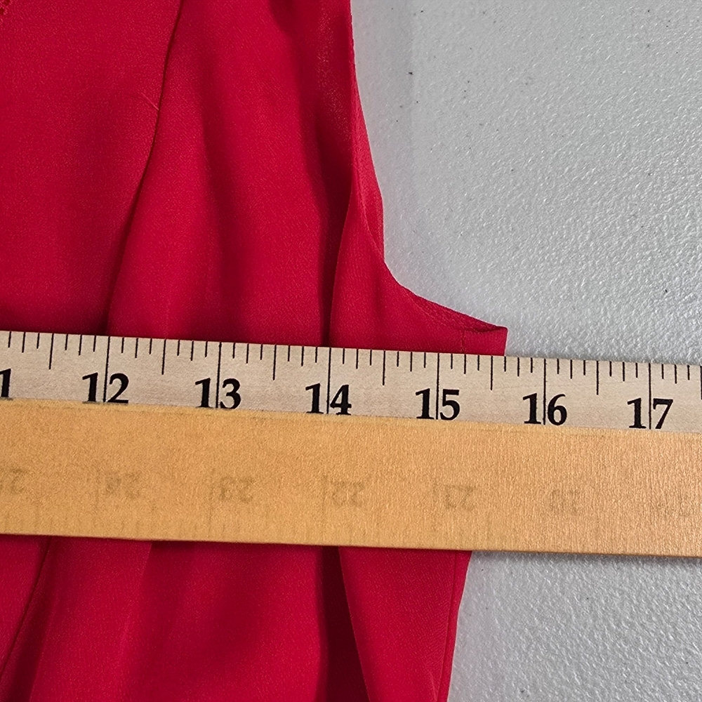 White House Black Market Sleeveless Pink Blouse Size-0 - Picture 5 of 13